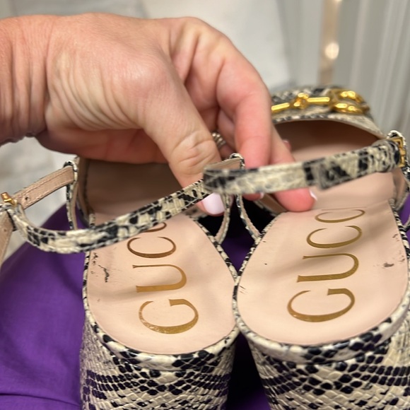 Gucci sling backs - Picture 9 of 9